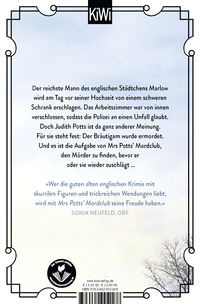 Zusatzmaterial 9783462002188 U4 von Mrs Potts’ Mordclub und der tote Bräutigam: Kriminalroman von Robert Thorogood