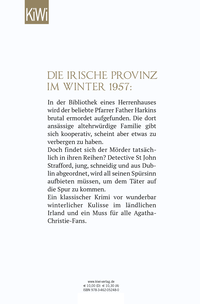 Zusatzmaterial 9783462052480 U4 von Tod in der Bibliothek: Ein Fall für Detective Strafford von JB Lawless