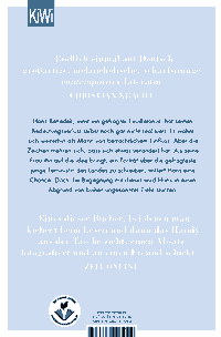 Zusatzmaterial 9783462003994 U4 von Ciao: Roman von Johanna Adorján