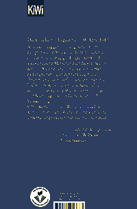 Zusatzmaterial 9783462053883 U4 von Choral am Ende der Reise: Roman von Erik Fosnes Hansen