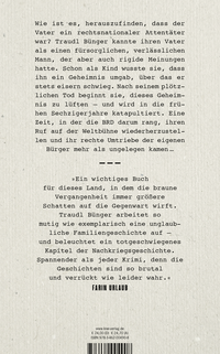 Zusatzmaterial 9783462004908 U4 von Eisernes Schweigen: Das Attentat meines Vaters. Eine deutsche Familiengeschichte von Traudl Bünger