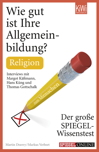 Buchcover von Wie gut ist Ihre Allgemeinbildung? Religion: Der große SPIEGEL-Wissenstest zum Mitmachen