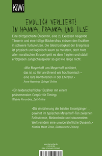 Zusatzmaterial 9783462052893 U4 von Die Zweisamkeit der Einzelgänger: Roman. Alle Toten fliegen hoch, Teil 4 von Joachim Meyerhoff