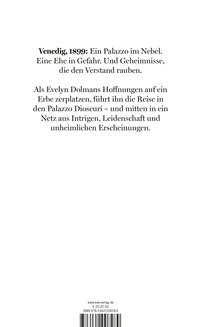 Zusatzmaterial 9783462008289 U4 von Schatten der Gondeln: Roman von John Banville