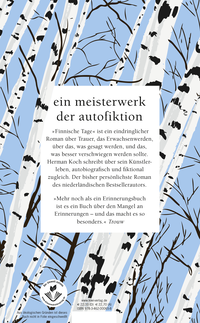 Zusatzmaterial 9783462000658 U4 von Finnische Tage: Roman von Herman Koch