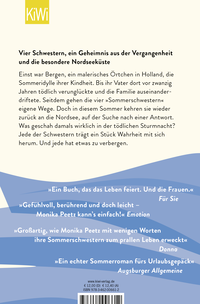 Zusatzmaterial 9783462006612 U4 von Die Nacht der Lichter - Die Sommerschwestern: Roman von Monika Peetz