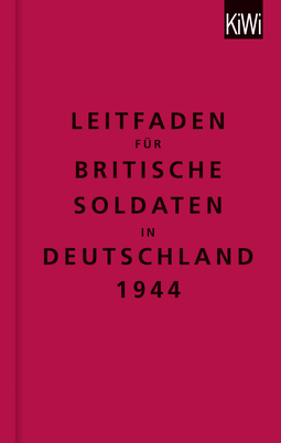 Buchcover von Leitfaden für britische Soldaten in Deutschland 1944: Zweisprachige Ausgabe (Englisch/Deutsch) von The Bodleian Library