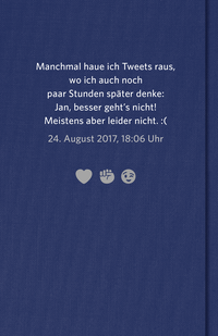 Zusatzmaterial 9783462000580 U4 von Gefolgt von niemandem, dem du folgst: Twitter-Tagebuch. 2009-2020 von Jan Böhmermann