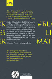 Zusatzmaterial 9783462001297 U4 von #BlackLivesMatter: Eine Geschichte vom Überleben von Patrisse Khan-Cullors, asha bandele