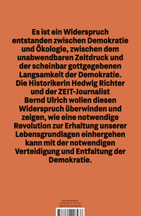 Zusatzmaterial 9783462006438 U4 von Demokratie und Revolution: Wege aus der selbstverschuldeten ökologischen Unmündigkeit von Hedwig Richter, Bernd Ulrich