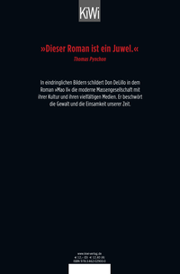 Zusatzmaterial 9783462029000 U4 von Mao II: Roman von Don DeLillo