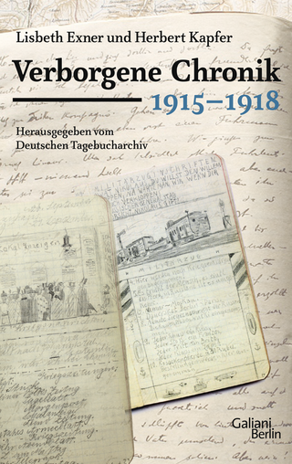 Buchcover von Verborgene Chronik 1915-1918