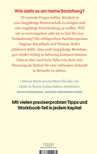 Zusatzmaterial 9783462012439 U4 von Should I Stay or Should I Go?: 20 Fragen an deine Beziehung von Dagmar Kieselbach, Thomas Hallet