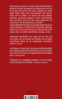 Zusatzmaterial 9783462048285 U4 von Ach, diese Lücke, diese entsetzliche Lücke: Roman. Alle Toten fliegen hoch, Teil 3 von Joachim Meyerhoff