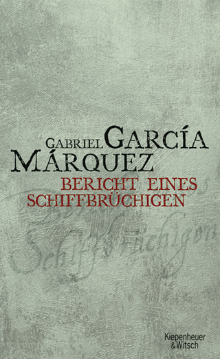 Buchcover von Bericht eines Schiffbrüchigen