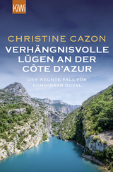 Buchcover von Verhängnisvolle Lügen an der Côte d’Azur von Christine Cazon