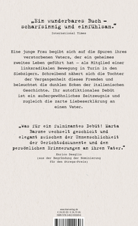 Zusatzmaterial 9783462000696 U4 von Als mein Vater in den Straßen von Turin verschwand: Roman von Marta Barone