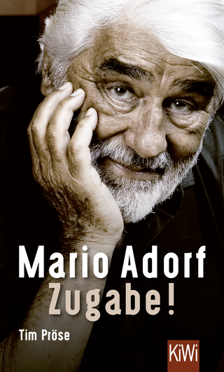 Buchcover von Mario Adorf. Zugabe!