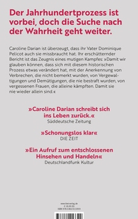 Zusatzmaterial 9783462013399 U4 von Ich kämpfe für die Wahrheit: Weiterleben nach dem Pelicot-Prozess von Caroline Darian