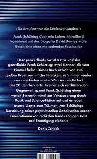 Zusatzmaterial 9783462010947 U4 von Spaceboy: Über David Bowie. Über mich. von Frank Schätzing