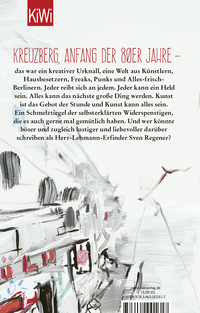 Zusatzmaterial 9783462001617 U4 von Wiener Straße: Roman von Sven Regener