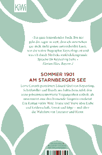 Zusatzmaterial 9783462053357 U4 von Keyserlings Geheimnis: Roman von Klaus Modick