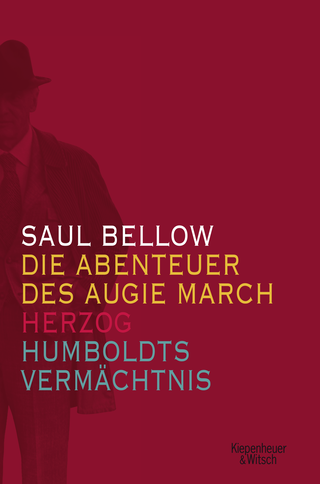 Buchcover von Drei Bände im Schmuckschuber: Humboldts Vermächtnis, Augie March und Herzog