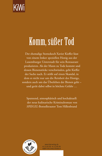 Zusatzmaterial 9783462054644 U4 von Goldenes Gift: Ein kulinarischer Krimi von Tom Hillenbrand