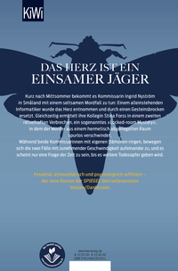Zusatzmaterial 9783462001631 U4 von Der rote Raum: Ein Fall für Ingrid Nyström und Stina Forss von Roman Voosen, Kerstin Signe Danielsson
