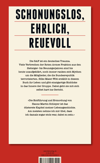 Zusatzmaterial 9783462006902 U4 von "I Thought I‘d Be Dead by Then": Meine Zeit als RAF-Terroristin und mein Leben danach von Silke Maier-Witt