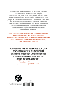 Zusatzmaterial 9783462003000 U4 von Der Kaninchenstall: Roman von Tess Gunty