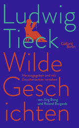 Buchcover von Wilde Geschichten von Ludwig Tieck