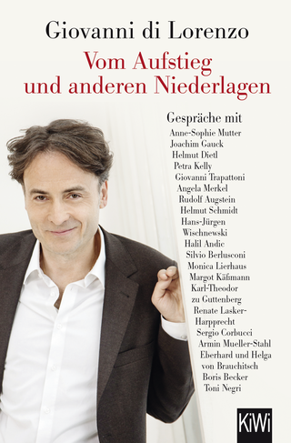 Buchcover von Vom Aufstieg und anderen Niederlagen: Gespräche mit Zeitgenossen