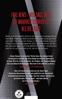 Zusatzmaterial 9783462000962 U4 von Russian Messages: Thriller von Yassin Musharbash