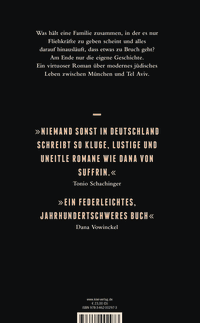 Zusatzmaterial 9783462002973 U4 von Nochmal von vorne: Roman von Dana von Suffrin