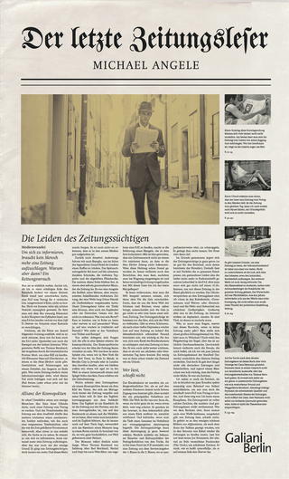 Buchcover von Der letzte Zeitungsleser