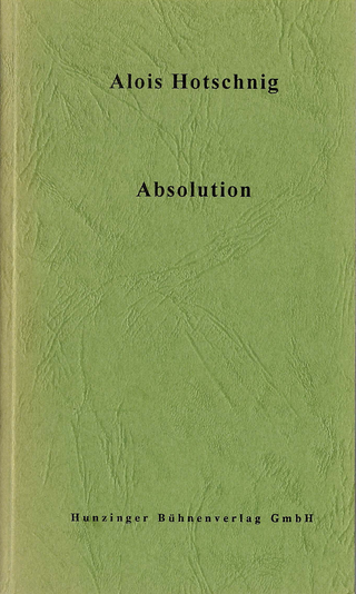 Buchcover von Absolution: Ein Stück in drei Akten
