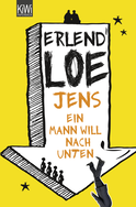 Buchcover von Jens. Ein Mann will nach unten: Roman von Erlend Loe