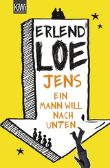 Buchcover von Jens. Ein Mann will nach unten: Roman von Erlend Loe