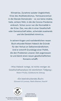 Zusatzmaterial 9783462052190 U4 von Different, From Now On: Eine politische Skizze (mit aktuellem Nachwort) von Robert Habeck