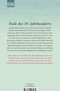 Zusatzmaterial 9783462053432 U4 von Frau Einstein: Roman von Marie Benedict