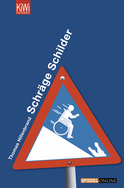 Buchcover von Schräge Schilder von Tom Hillenbrand