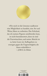 Zusatzmaterial 9783462006551 U4 von Neues von den Unerwünschten von J. M. G. Le Clézio