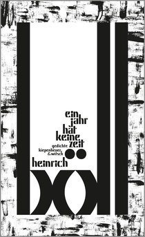 Buchcover von Ein Jahr hat keine Zeit: Gedichte von Heinrich Böll