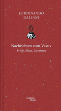 Buchcover von Nachrichten von Vesuv: Briefe, Blitze, Lästereien von Ferdinando Galiani