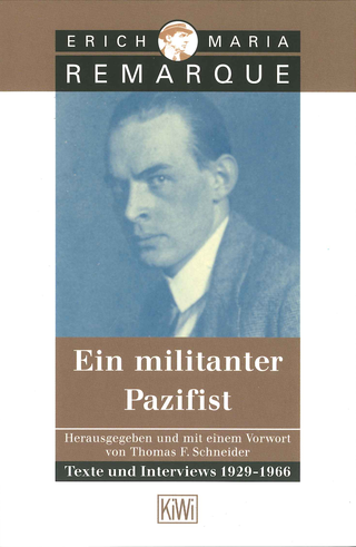 Buchcover von Ein militanter Pazifist: Texte und Interviews 1929 - 1966