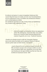 Zusatzmaterial 9783462044362 U4 von Alle Toten fliegen hoch: Amerika von Joachim Meyerhoff