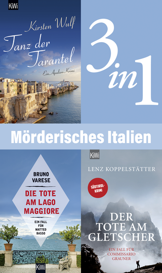 Buchcover von Mörderisches Italien (3in1-Bundle): Tanz der Tarantel - Der Tote am Gletscher - Die Tote am Lago Maggiore