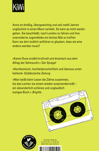 Zusatzmaterial 9783462000504 U4 von This is Not a Love Song: Roman von Karen Duve