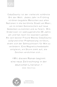 Zusatzmaterial 9783462002935 U4 von Shimmering Haze Over CobyCounty: Roman von Leif Randt